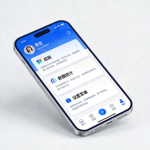 爱游戏ayx APP个人中心 - 成就、数据统计与设置菜单