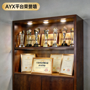 AYX平台获得的相关行业奖项展示 - 奖杯与证书陈列