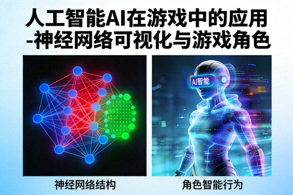 人工智能AI在游戏中的应用 - 神经网络可视化与游戏角色