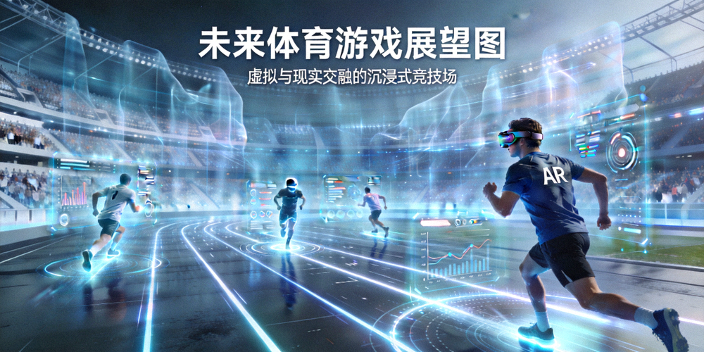 未来体育游戏展望图 - 虚拟与现实交融的沉浸式竞技场