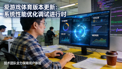 爱游戏体育版本更新新闻配图 - 程序员在电脑前进行系统性能优化调试