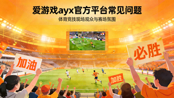 爱游戏ayx官方平台常见问题配图 - 体育竞技现场观众与赛场氛围